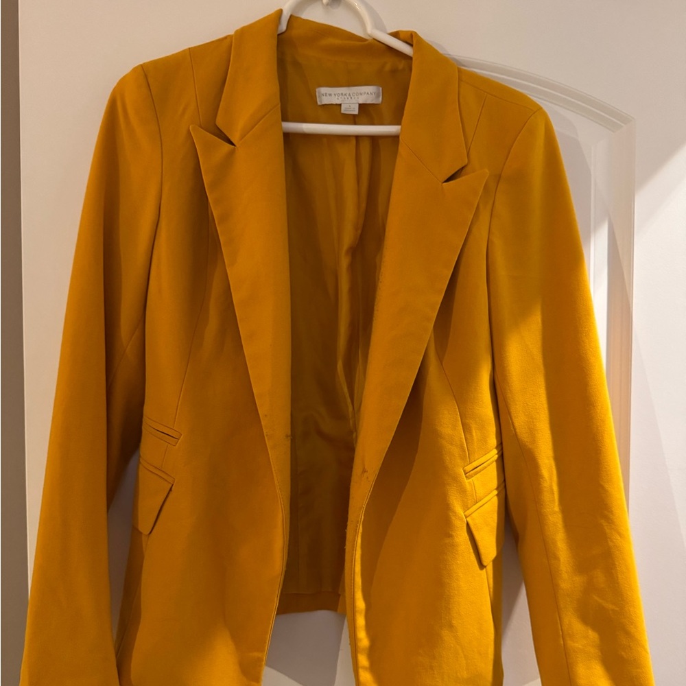 Mustard Blazer